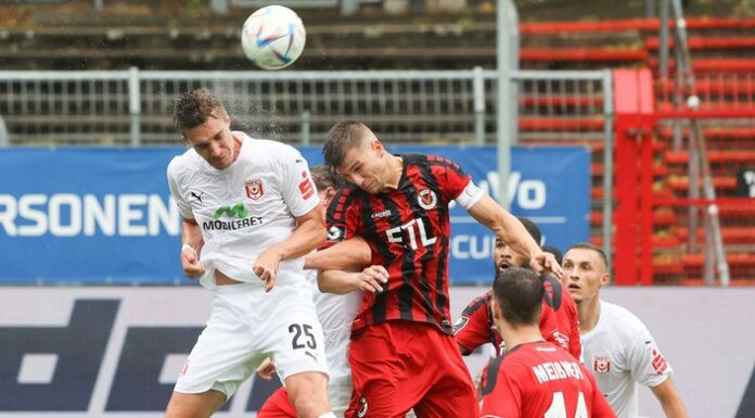 Viktoria Köln gibt sichere 2:0-Führung gegen Halle aus der Hand