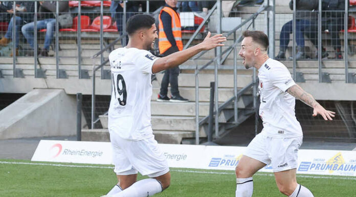 2:1! Viktoria Köln dreht in Überzahl 0:1-Rückstand gegen Bayreuth in 60 Sekunden!
